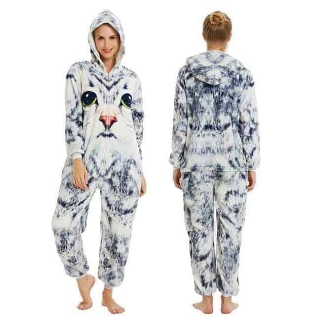 Pyjama Chat Combinaison 3D Miaou