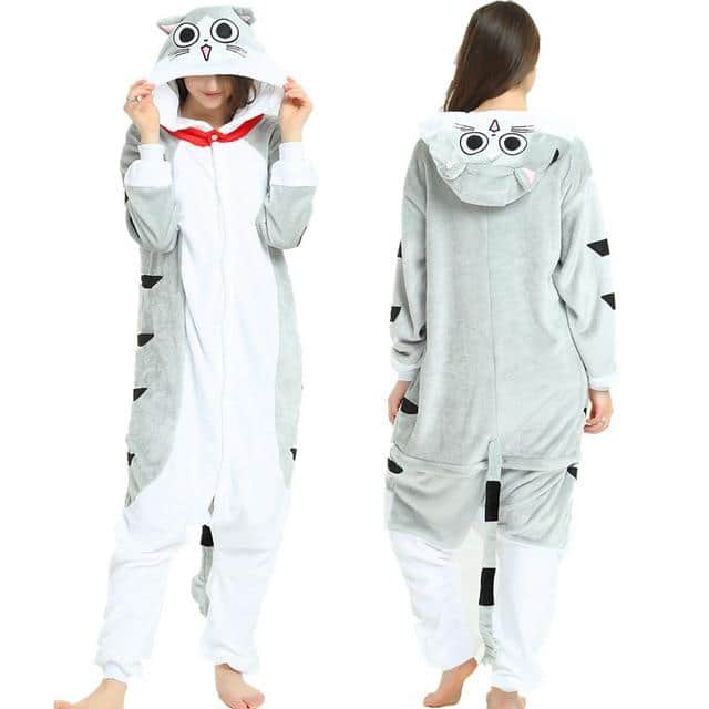 Pyjama Chat Combinaison Miaou