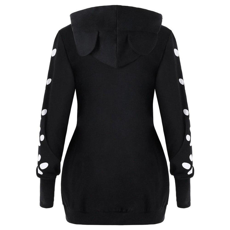 Sweat Femme Chat Longue Moustache