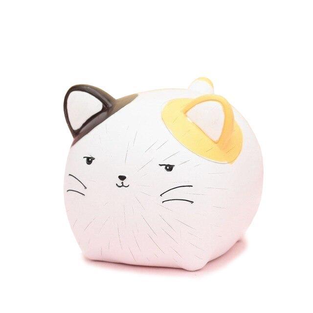 Tirelire Chat Noire et Jaune